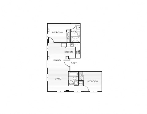 the floor plan of the bedroom floor plan 1199 sq ft